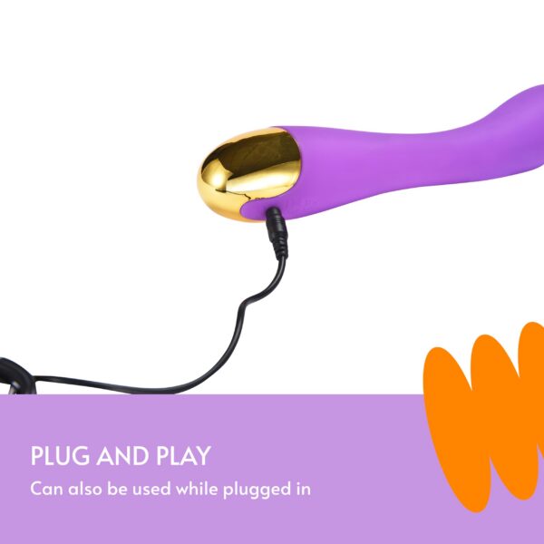 e68aaaf079090662 Sweet Vibes Body Women Body-Safe Medical-Grade Silicone Head Cover Adult Pleasure Toys for Girls Hand-Held - Rechargeable Wand Massager Vibrator