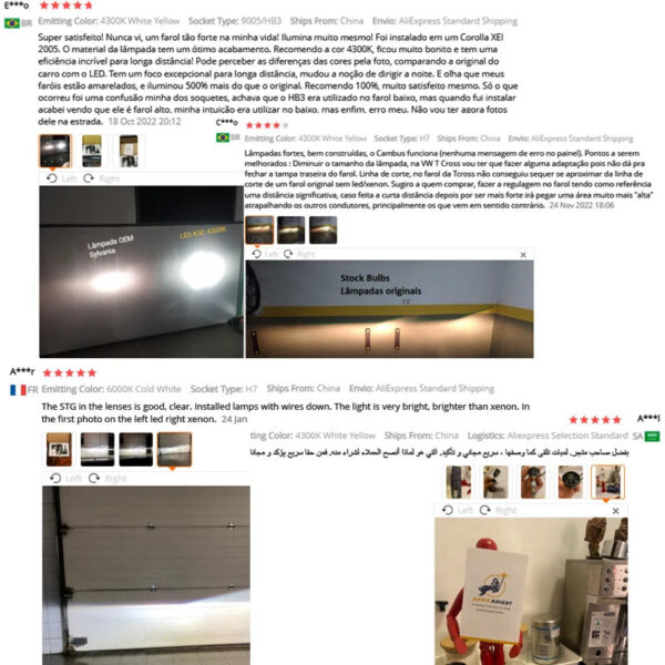 e68d3174a7243cc8 DAWNKNIGHT K5C 4300K 110W H7 H4 Led Lamp Double Copper Tube 3000K Led Lights For Car H1 H11 HB3 9005 HB4 9006 Led Headlight Bulb