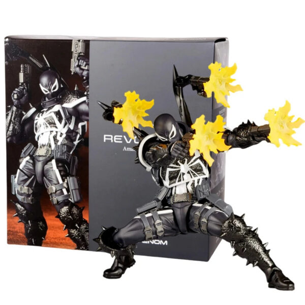 e6ac1720e8d037cb AMAZING YAMAGUCHI Agent Venom KAIYODO Eugene Thompson Symbiote Deadpool Comics Action Figure Model Movie Toys For Kids Doll Gift