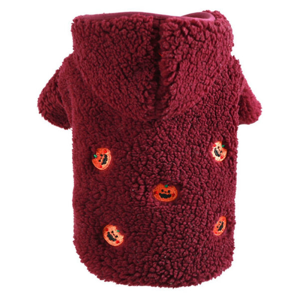 Dog Cat Winter Fleece Clothes Hooded Coat Down Jacket Puppy Pet Clothing For Dogs Chihuahua Yorkie Pug Outfits