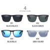 Fashion Square Vintage Polarized Sunglasses Men Women Retro Driving Fishing Sun Glasses UV400 Eyewear