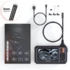 Industrial Endoscope 8mm HD1080P 4.3inch IPS Screen 1080P Pipe Inspection Camera for Car Repair IP67 Waterproof 8 LEDS