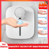 Hot Dispenser Automatic Wall-mounted Rechargeable Temperature Display Liquid Foam Soap Dispensers Hand Sanitizer hine