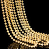 e71fb9d65284f8f7 MIQIAO Sterling Sier Italian Necklaces For Women Jewelry Ball Diamond Cutting Chain Female Necklace Long 40 45 50 55 60CM