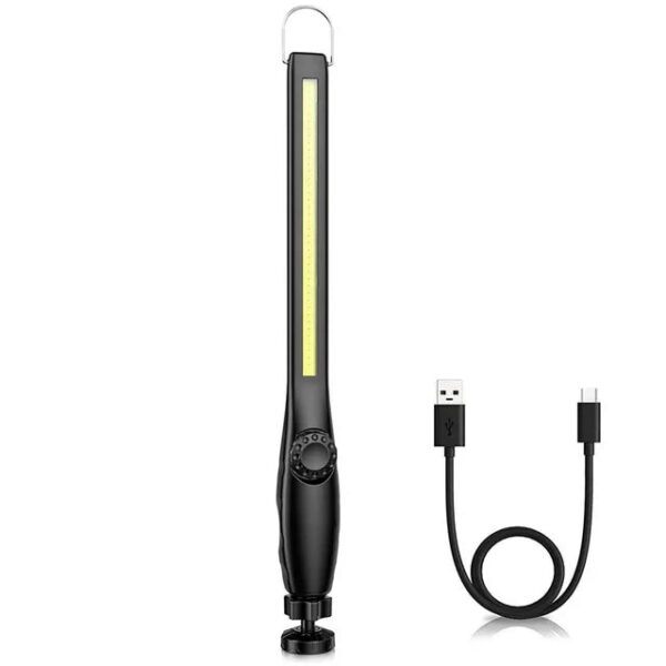 USB Rechargeable COB LED Flashlight Magnetic Work Light Powerful Portable Lanterna Built In Battery 3000Mah Camping Torch Lamp