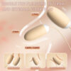 e75c0da4e10c40c0 Vibrating Dual Love Egg Vibrator For Women Clitoral Nipple Stimulation Quick Orgasm Sex Toys 12 Speeds Vagina Ball Adult Goods