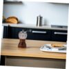 HANABASS Pfefferschleifer Kaffee Handmühle kleine Mühle Mini-Salzmühle Manuelle Gewürzmühle Kaffeebohnenmühle manuelle Kaffeemühle Handkornmühle Manuelle Pfeffermühle Mühle für Gewürze Holz
