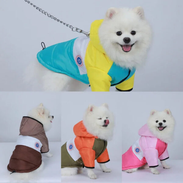 e7714aa5c01aef10 Dog Winter Pet Cotton Jacket Outfit Warm pet Clothes Puppy Coat For Small Medium Dogs Cats Chihuahua Bulldog Maltese Clothing