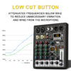 TKL 4 Channel 99 DSP Audio Mixer 48V Phantom Power USB Studio Sound Mixers Bluetooth DJ Console Mi for Karaok