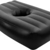 e7b0a080edee9503 BBL Air Mattress with Hole, 72x17in Post-Surgery Inflatable Bed with Electric Pump, Brazilian Butt Lift Recovery, Swimming Pool Floating Bed for Camping Traveling Hiking (Black)