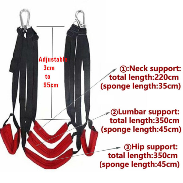 Soft Swing Chairs Furniture Fetish BDSM Bondage Love Adult Games Hanging Door Swings Erotic Sex Toys for Couples Women Men