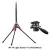 e7d849a3078ee19b Ulanzi MT-49 1.9M Carbon Fiber Lighting Stand Portable Tripod Photography Light Stand for LED Light Flash Softbox Travel Monopod