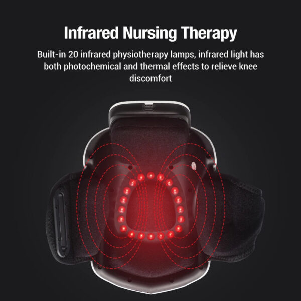 e7ea58c54610edee Smart Hot Compress Knee Relaxing Massager Knee Cap Treasure Laser Infrared Elbow Shoulder Massager Relive Joint Pain Stiffness