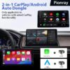 e7f20b8f072ca2e4 2026 Pionray 2 in 1 Wireless CarPlay Adapter&Android Auto Wireless Adapter, 5Ghz WiFi Type-C/USB Plug Play CarPlay Wireless