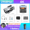 HOT Z908 Pro / MAX Mini Drone 4k Professional Camera 2.4G WIFI Obstacle Avoidance Helicopter Remote Control Quadcopter RC Toys