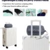 Knee Pillow for Side Sleepers, Camping Pillow, Leg Pillow, Small Memory Foam Pillow Travel, Comfortable Leg Pillow for Side Sleeping, Compatible for Camping