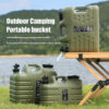 e806b76eae563688 11L Bucket Large Capacity Portable Drinking Water Canister with Detachable Faucet No Leakage for Outdoor Travel Driving