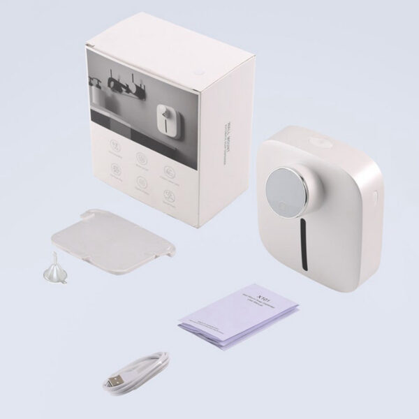 New Soap Dispenser Automatic Wall-mounted Rechargeable Temperature Display Liquid Foam Dispensers Hand Sanitizer hine
