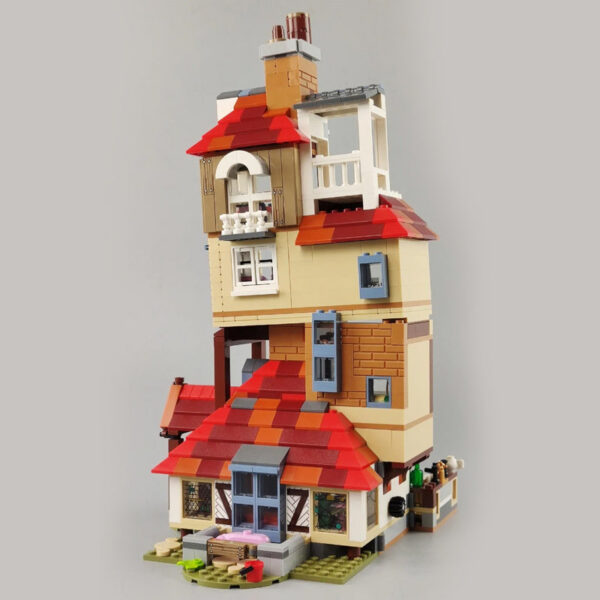e82071d2117711db New Burrow Alley, high difficulty DIY blocks interspersed and assembled, 75980 children's toy compatible building block