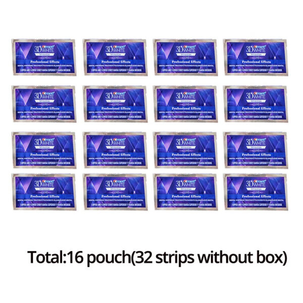 3D White Teeth Whitestrips Luxe Professional Effect Treatments Original Oral Hygiene Tooth Teeth Whitening Strips