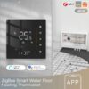 MOES Zigbee Thermostat Room Temperature Controller of Water/Electric Floor Heating Gas Boiler Humidity Tuya Work with Alex 5A16A
