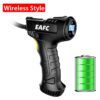 120W Handheld Compressor Wireless/Wired Iatable Portable Air Pump Tire Iator Digital for Car Bicycle Balls