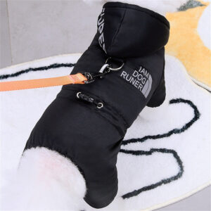 e859d1735606c609 Sports Warm Winter Pet Coat Clothes for Small Dogs Pets Thicken Waterproof Hoodies Dog Clothing Jumpsuit Chihuahua Costume