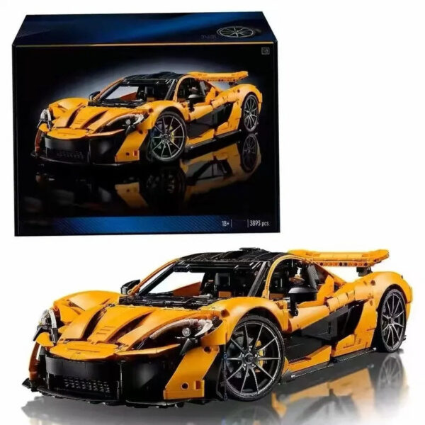 e86126d841f31e9c 2024 New Technical 42172 P1 Racing Car Building Blocks 1:8 Model Super Sports Cars Bricks Toys For Adult 3893Pcs