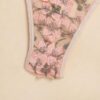 e888d419698c381c Lilosy Women Sexy Lace Up Floral Embroidered Teddy Lingerie Bodysuit Top Mesh Sheer One Piece