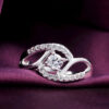 e8a1f8f903ec2966 New streetwear Sterling Sier Shiny Zircon diamond Rings For Women Wedding Party Gifts fine Jewelry engagement rings