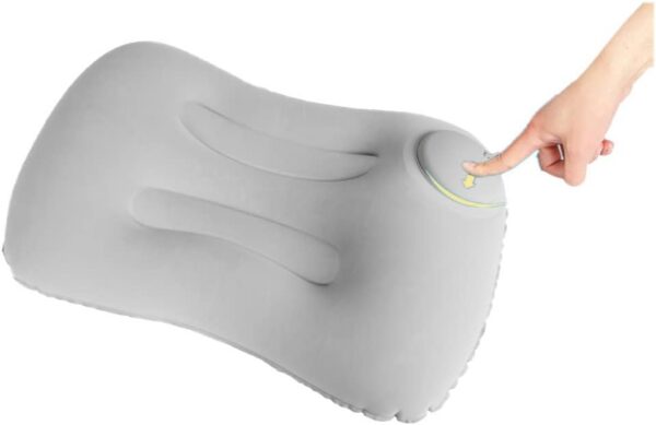Compression Inflatable Camping Pillow, 19.2 "L Inflatable Pillow, Camping Inflatable Pillow, Camping Sleeping Inflatable Pillow (Orange)