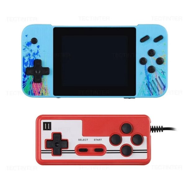 Portable Retro Mini Handheld Player 3.5 Inch LCD Screen 8-Bit AV Out Video Game Console Built-in 800 Games for Kids Gift