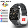 e8a31867d3821cee New Ultra Thin Smart Watch men 1.96" AMOLED HD Pixel Display Always Show Time BT Call Reminder Smartwatch Ladies For Android iOS