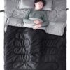 e8acb9658e343c58 Tuphen Double Sleeping Bag, Sleeping Bag with 2 Pillows, Queen Size XL Bag for 2 People, Cold Warm Weather- 3 Seasons, Waterproof Adults for Camping, Backpacking or Hiking