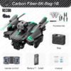 e8c33a34b46fb6eb New KY605S RC Drone 8K Professinal With Three Camera Wide Angle Optical Flow Localization Four-way Obstacle Avoidance Quadcopter
