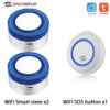 TUYA Smart WiFi Wireless SOS Emergency Home Burglar Alarm Sensor 2.4G Panic Button