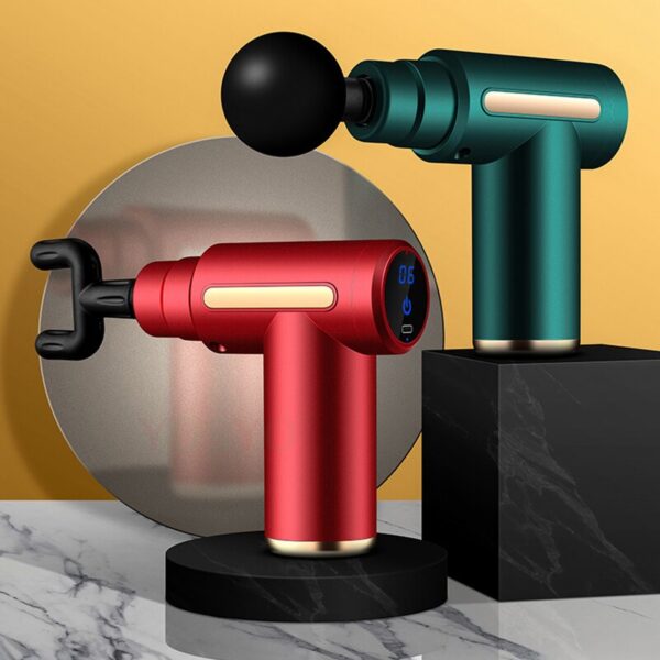 Mini Muscle Massage Gun Protable Deep Handheld Percussion Massager For Body Back And Neck Leg