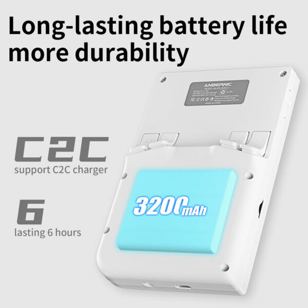 ANBERNIC RG 40XXV 64 Bit ux Retro Handheld Game Console 4.0'' IPS Screen Supports 5G WiFi Bluetooth HD-Support Output RG40XXV