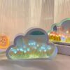 e92b1b6f9a5c1d42 1pc Handmade DIY Creative Gift Tulip Flower Sea Night Light, Atmosphere Lamp, When The Light Is Turned Off, It Functions As A Mi