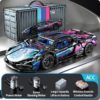 e939af01f31cba96 67128 Cars 1314PCS Adults, 1:14 Scale Super Block Remote Control Car Building Kits for Men Teen