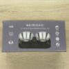 e93a8852d4137666 Cat Bowls - Elevated Cat Food Bowls, Anti Vomiting Cat Bowl Set, Stainless Steel Cat Bowls,Cat Bowls for Food and Water, Raised Cat Bowls for Indoor Cats, Orthopedic Cat Bowl