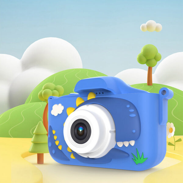 e93c3e97c52b6e34 Kid Mini 1080P Cartoon Selfie Toddler Digital Video Camera Toys With 32G SD Card for Boys/Girls Christmas Birthday Gifts