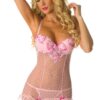 e94b394cab2a4dea Veet Kitten Second Date Pink Sexy Chemise Lingerie Set for Women #514547