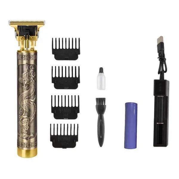e95b431580a5b3f6 T9 LCD Display Men's Clipper Beard Trimmer Rechargeable Hair Cutting hine Barber Shaver Electric Razor Cutter tendeuse L2402
