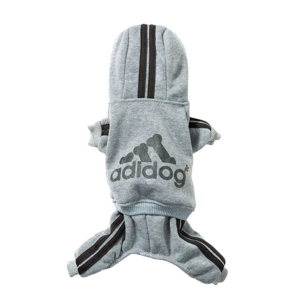 e960bcc4d5e30b4c Adidog Jumpsuit Warm Puppy Pet Clothes Hoodies Sweatshirt Yorkie French Bulldog Clothing For Dog Coat Jacket