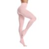 e96479ae104f508c Frola Women's 80 Denier Soft Semi Opaque Solid Color Footed Pantyhose Tights