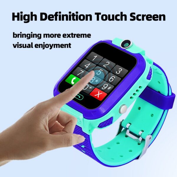 e985fb11d2881ce2 Q12 Kids Smart 2G Call Phone Watch Waterproof Mother Children GPS Monitor Boy Girls SOS Child Sports Digital Watches Tracker