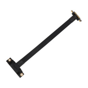 e9887fc3916f0506 PCIE Dual 90 Degree Right Angle PCIe 3.0 to X1 Extension Cable 8Gbps PCI Express 1X Riser Card 20cm