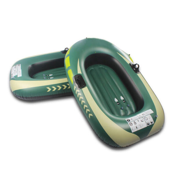 e99c4bc1daef0d1d PVC Iatable Single/Double Person Kayak High Quality Canoe Motor Boat Suitable For Fishing Rafting Diving Water Transport