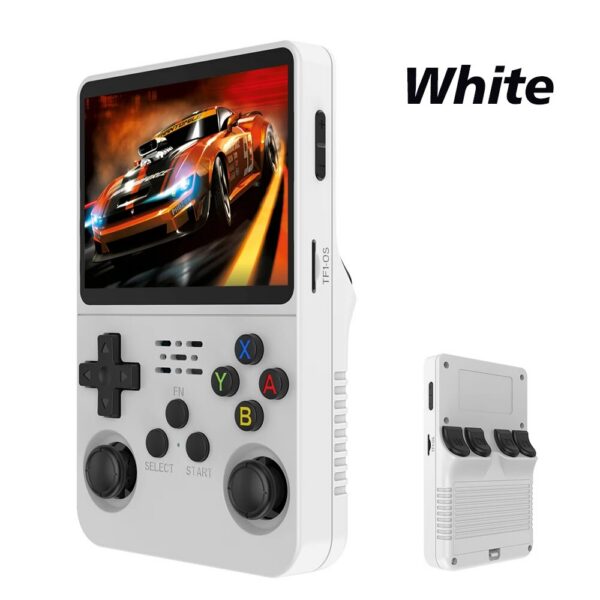 Open Source R36S Retro Handheld Game Console Linux System 3.5 Inch IPS Screen Portable Pocket Video Player R35S 64GB Games